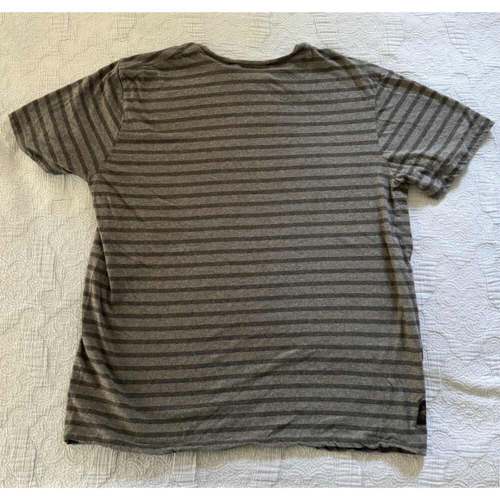 Disney Cruise Line DCL Wish Inaugural Sailing Gray Striped‎ T-Shirt Adult Large - Picture 4 of 9